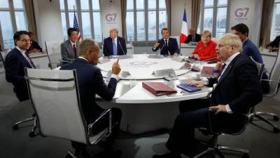 Владимир Путин - Мария Захарова - Джон Салливан - США и Россия обсуждают расширенный саммит G7 - gazeta.ru - Россия - Южная Корея - США - Англия - Австралия - Франция - Индия - Канада