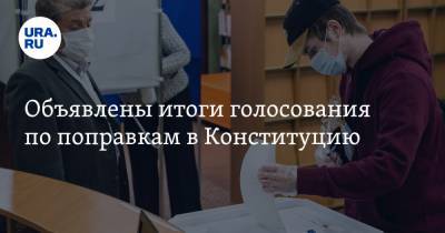 Элла Памфилова - Объявлены итоги голосования по поправкам в Конституцию - ura.news - Россия