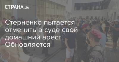 Сергей Стерненко - Иван Кузнецов - Стерненко пытается отменить в суде свой домашний арест. Обновляется - strana.ua - Украина - Одесса