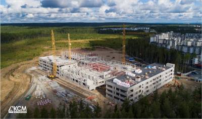 Компания «КСМ» поделилась свежим видео со строительной площадки новой школы - gubdaily.ru - Петрозаводск - республика Карелия