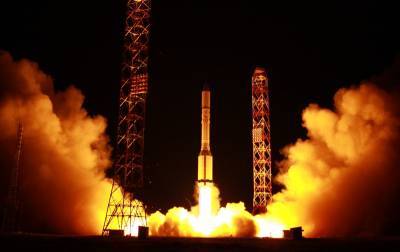 Успешный старт "Протон-М" с Байконура показали на видео - tvc.ru