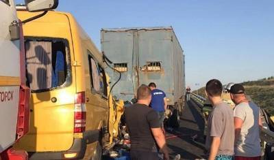 МВД: смертельное ДТП в Крыму произошло по вине водителя маршрутки - newizv.ru - Крым - Краснодар - Гсуск