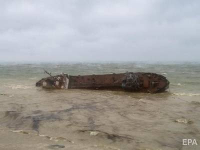 На пляже Одессы возле затонувшего танкера Delfi нашли мертвого дельфина - gordonua.com - Одесса