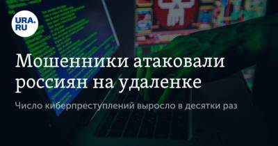 Илья Сачков - Мошенники атаковали россиян на удаленке. Число киберпреступлений выросло в десятки раз - ura.news - Россия