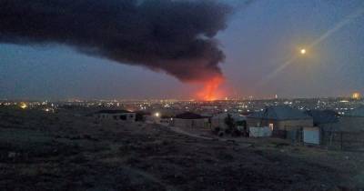 В Баку загорелась красочная фабрика, взрывались химикаты: видео - tsn.ua - Азербайджан - Баку