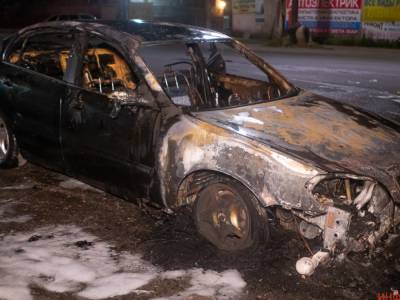 В Днепре у автомастерской сгорела Chery - golos.ua - Украина - Гсчс