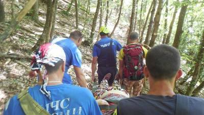 Женщина упала в овраг Большого Каньона в Крыму - вызывали спасателей - crimea.ria.ru - Россия - Крым - Симферополь - Севастополь - район Бахчисарайский