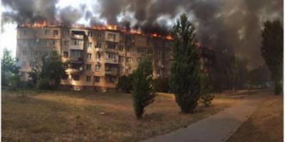 Пожар в Новой Каховке: горела многоэтажка - for-ua.com - Новая Каховка