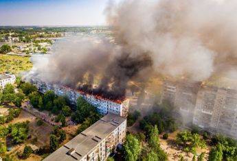 В Новой Каховке задержан пьяный виновник масштабного пожара в жилой многоэтажке - vchaspik.ua - Новая Каховка
