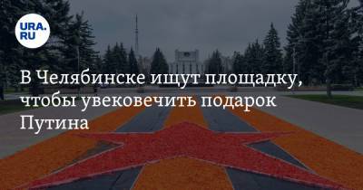 Владимир Путин - Наталья Котова - В Челябинске ищут площадку, чтобы увековечить подарок Путина - ura.news - Россия - Челябинск