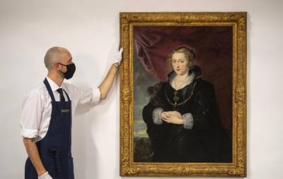 "Забытый" портрет "Дамы в черном" кисти Рубенса будет продан на аукционе Sotheby's - focus.ua - Лондон - Ирландия