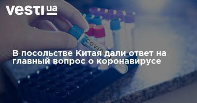 В посольстве Китая дали ответ на главный вопрос о коронавирусе - vesti.ua - Китай - Украина - Ухань