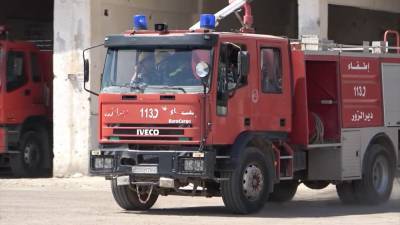 В Дейр-эз-Зоре для пожарной части закупили новое оборудование - tvc.ru