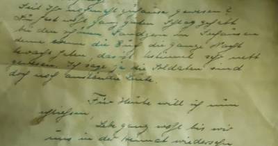 Калининградец нашёл возле замка Бальга письмо немецкого солдата - klops.ru - Венгрия - Словакия