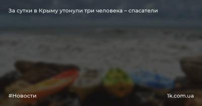 За сутки в Крыму утонули три человека – спасатели - 1k.com.ua - Россия - Крым - Тюмень - район Черноморский - Керчь