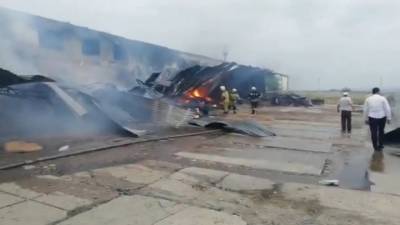 Склады загорелись на заводе по розливу минеральной воды на Ставрополье - vesti.ru - Ставрополье