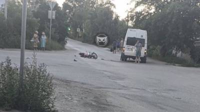Мотоциклист пострадал при столкновении с маршруткой на ул. Токарной - penzainform.ru - Пенза