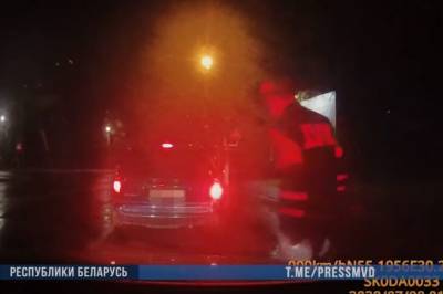 Видеофакт. Пьяного водителя задерживали с погоней в Витебске - naviny.by - Витебск