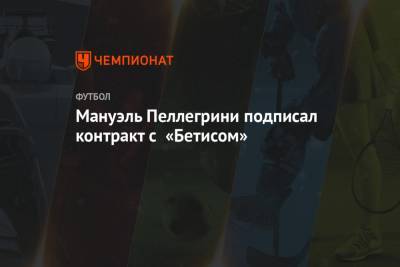 Мануэль Пеллегрини - Мануэль Пеллегрини подписал контракт с «Бетисом» - championat.com - Китай - Испания - Эквадор - Аргентина - Чили