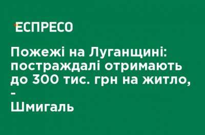 Денис Шмыгаль - Пожары в Луганской области: пострадавшие получат до 300 тыс. грн на жилье, - Шмыгаль - ru.espreso.tv - Луганская обл.