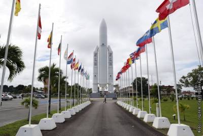 Сергей Савостьянов - Запуск французской ракеты Ariane 5 отменен за четыре минуты до старта - interfax.ru - Французская Гвиана