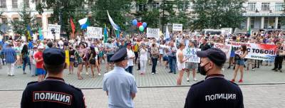 Михаил Дегтярев - Жаркое дальневосточное лето: митинги в Хабаровске, голуби мира и отклик регионов - dp.ru - Россия - Хабаровский край - Хабаровск