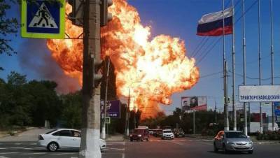 СК начал проверку после пожара на газовой заправке в Волгограде - gazeta.ru - Россия - Волгоград - Волгоградская обл.