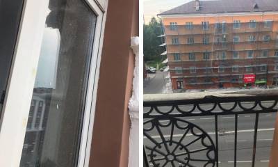 “Плакать хочется”. Рабочие загадили окна квартир, пока красили фасады в Петрозаводске - gubdaily.ru - Петрозаводск