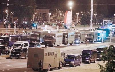 Силовики оцепили центр Минска - korrespondent.net - Белоруссия - Минск - Протесты