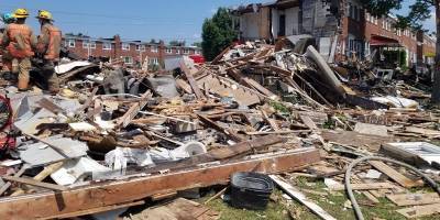 В США из-за взрыва рухнуло несколько домов - sharij.net - США - шт. Мэриленд - Baltimore
