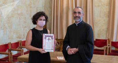 Статья корреспондента Sputnik Армения получила приз Араратской епархии ААЦ - ru.armeniasputnik.am - Армения