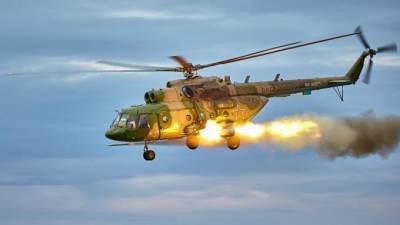 Летчики ЗВО отработали тактику вертолетных засад в Ленобласти - piter.tv - Ленинградская обл.