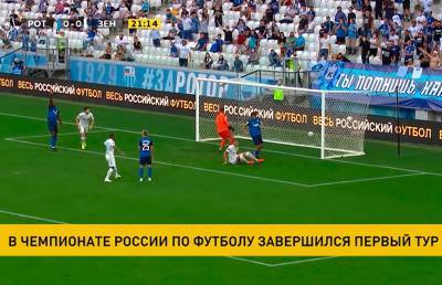 Александр Хацкевич - Дмитрий Баринов - Алексей Миранчук - «Зенит» одержал победу в первом туре чемпионата России по футболу - ont.by - Россия - Санкт-Петербург - Белоруссия - Волгоград