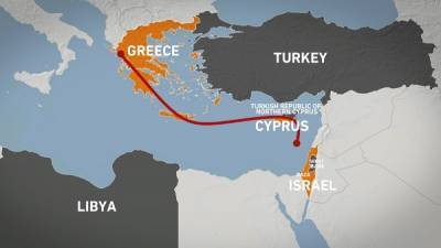 Никос Дендиас - Израиль взял сторону Греции в споре с Турцией о морских границах - eadaily.com - Израиль - Турция - Анкара - Ливия - Греция