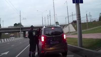 Ольга Чемоданова - Белорусская милиция опубликовала видео погони за водителем в Минске - iz.ru - Белоруссия - Минск
