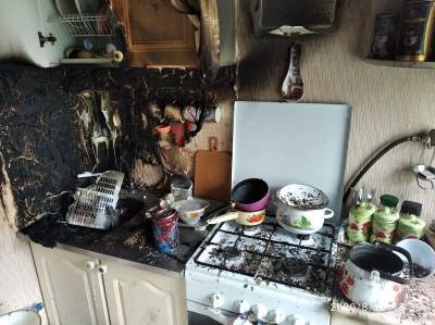 Пожилая смолянка получила травму, когда тушила пожар на своей кухне - rabochy-put.ru - Россия - Смоленская обл.