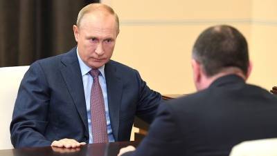 Владимир Путин - Борис Ковальчук - Путин встретился с гендиректором "Интер РАО" Ковальчуком - dp.ru - Россия