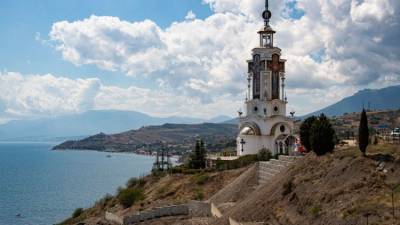 Николай Чудотворец - Варвара Ковалева - Храм-маяк под Алуштой перестанет сползать в море - crimea.ria.ru - Крым - Симферополь