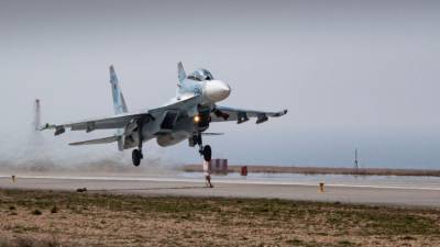 Су-27 вновь перехватил американских разведчиков над Черным морем - crimea.ria.ru - Россия - США - Крым - Симферополь