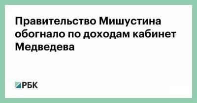Дмитрий Медведев - Михаил Мишустин - Правительство Мишустина обогнало по доходам кабинет Медведева - smartmoney.one