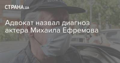 Михаил Ефремов - Эльман Пашаев - Адвокат назвал диагноз актера Михаила Ефремова - strana.ua - Украина