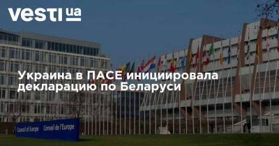 Украина в ПАСЕ инициировала декларацию по Беларуси - vesti.ua - Украина - Англия - Белоруссия - Эстония - Литва - Латвия