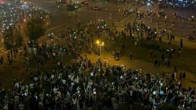 Александр Лукашенко - Самая массовая акция протеста в Белоруссии длилась около пяти часов - 5-tv.ru - Белоруссия - Минск
