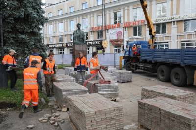 Глеб Никитин - Благоустройство сквера у памятника Свердлову на Большой Покровской завершится до конца года - vgoroden.ru - Нижегородская обл.