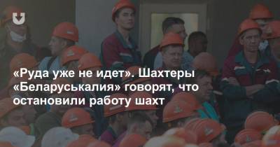 «Руда уже не идет». Шахтеры «Беларуськалия» говорят, что остановили работу шахт - news.tut.by