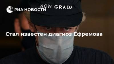 Михаил Ефремов - Эльман Пашаев - Стал известен диагноз Ефремова - ria.ru - Москва