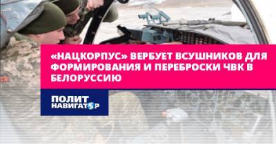 «Нацкорпус» вербует ВСУшников для формирования и переброски ЧВК в... - politnavigator.net - Россия - Украина - ДНР - Донбасс