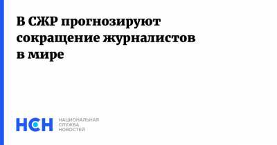 Тимур Шафир - В СЖР прогнозируют сокращение журналистов в мире - nsn.fm - Россия