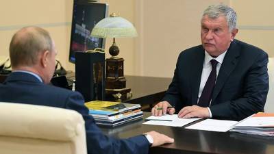 Владимир Путин - Игорь Сечин - Путин поручил Сечину подготовить предложения о новом нефтехимическом комплексе - iz.ru - Россия