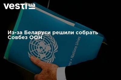 Из-за Беларуси решили собрать Совбез ООН - vesti.ua - США - Киев - Белоруссия - Эстония - Йемен